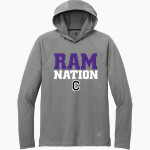 Cornell Rams <span class="pdp-name-mascot">Cornell Rams</span> New Era Men's Long Sleeve Power Hoodie Front Thumbnail