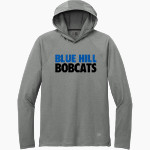 Blue Hill Bobcats <span class="pdp-name-mascot">Blue Hill Community School District Bobcats</span> New Era Men's Long Sleeve Power Hoodie Front Thumbnail