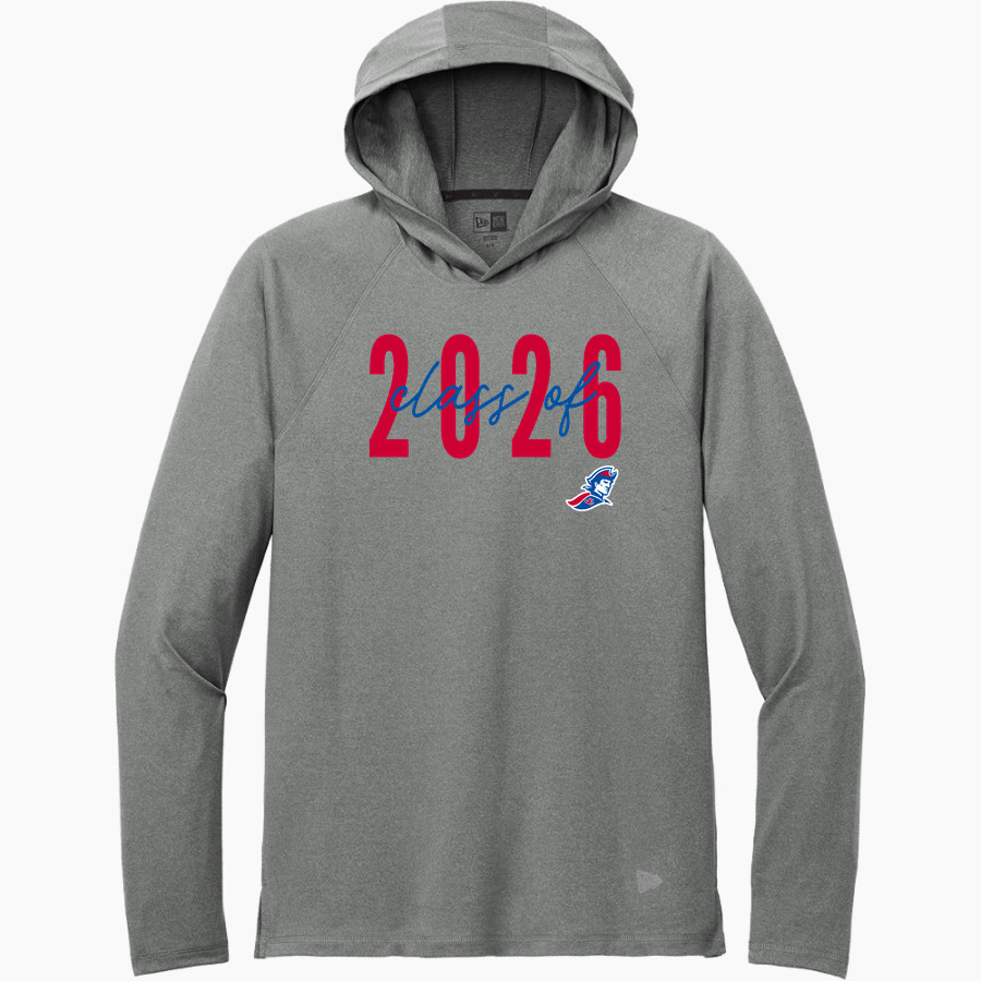 JAY COUNTY HIGH SCHOOL PATRIOTS New Era Men's Long Sleeve Power Hoodie