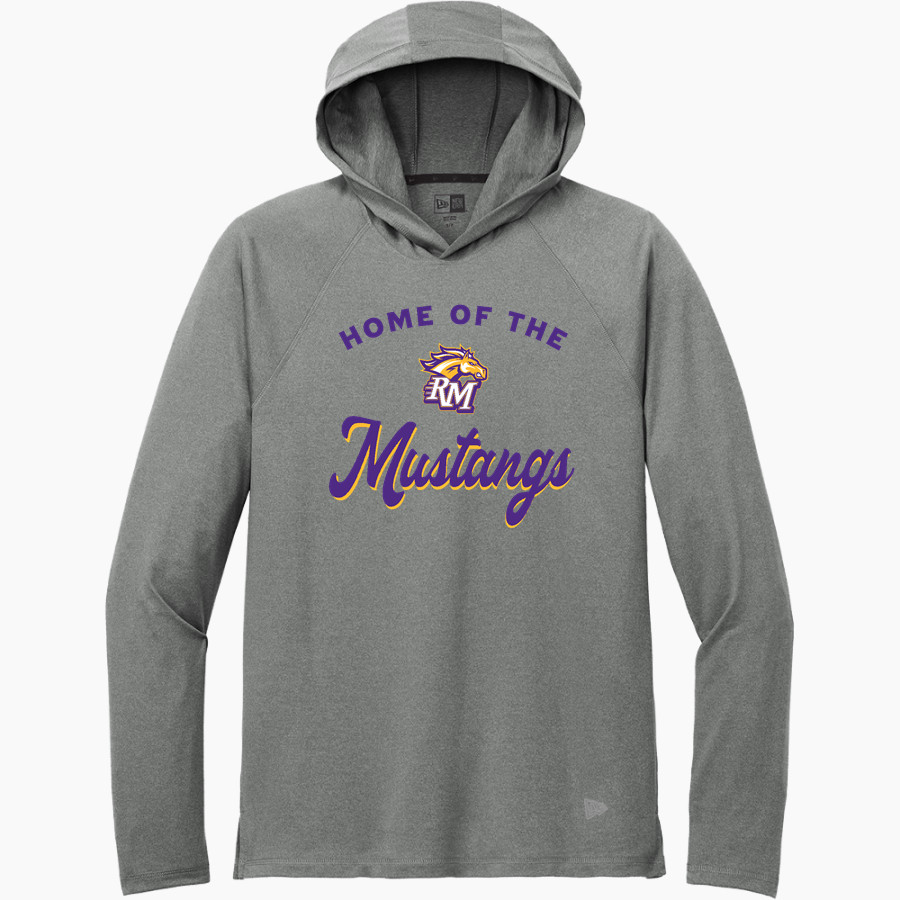 Rolling Meadows Mustangs <span class="pdp-name-mascot">Rolling Meadows High School Mustangs</span> New Era Men's Long Sleeve Power Hoodie