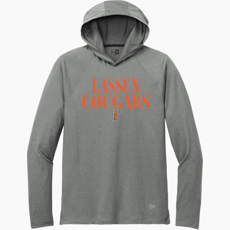 Lassen Community College Cougars <span class="pdp-name-mascot">Lassen Community College Cougars</span> New Era Men's Long Sleeve Power Hoodie