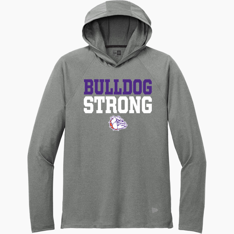BEMENT MIDDLE SCHOOL BULLDOGS <span class="pdp-name-mascot">BEMENT BULLDOGS</span> New Era Men's Long Sleeve Power Hoodie