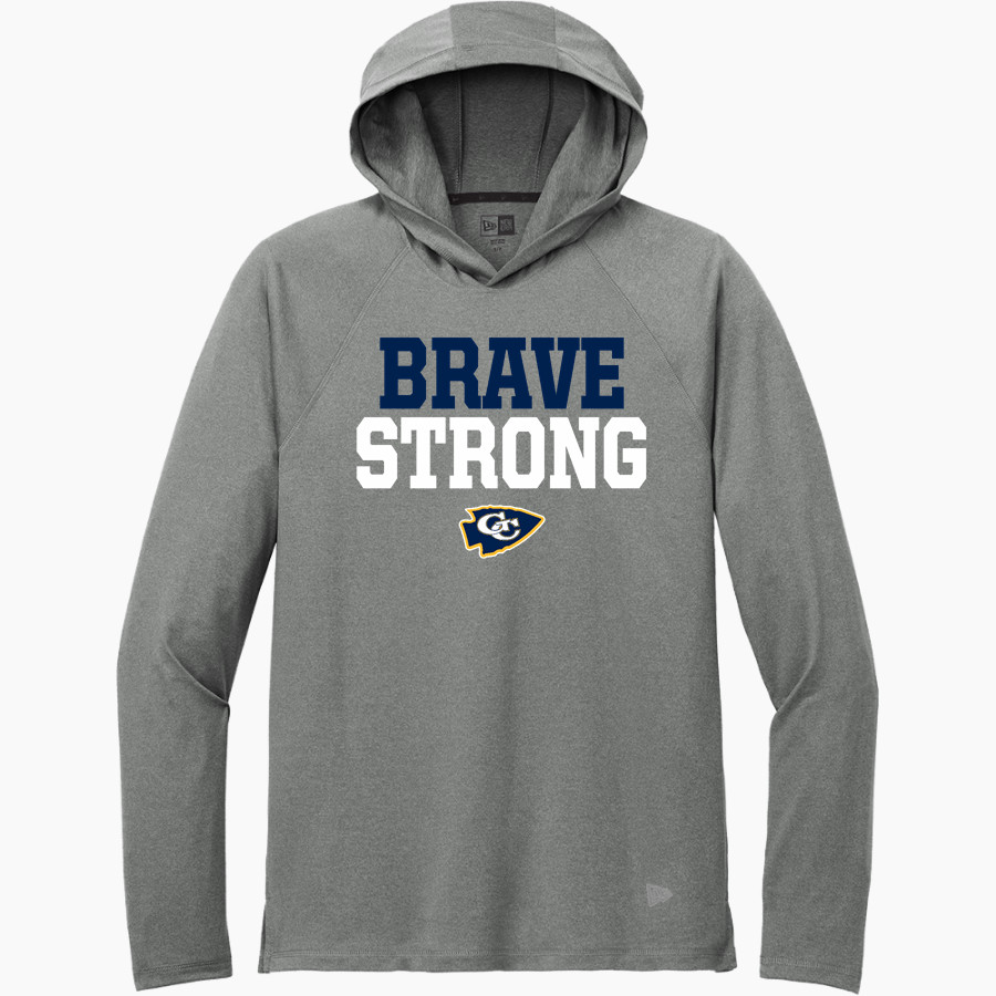 Grant County Braves The Official Online Store <span class="pdp-name-mascot">Grant County Braves</span> New Era Men's Long Sleeve Power Hoodie