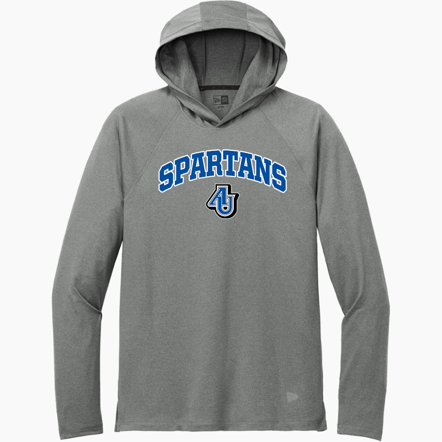 Aurora University Spartans Online Store <span class="pdp-name-mascot">Aurora Spartans</span> New Era Men's Long Sleeve Power Hoodie