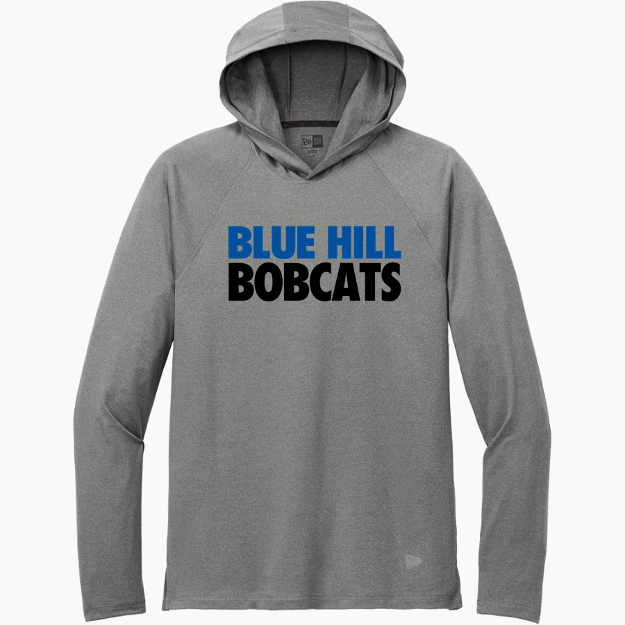 Blue Hill Bobcats <span class="pdp-name-mascot">Blue Hill Community School District Bobcats</span> New Era Men's Long Sleeve Power Hoodie