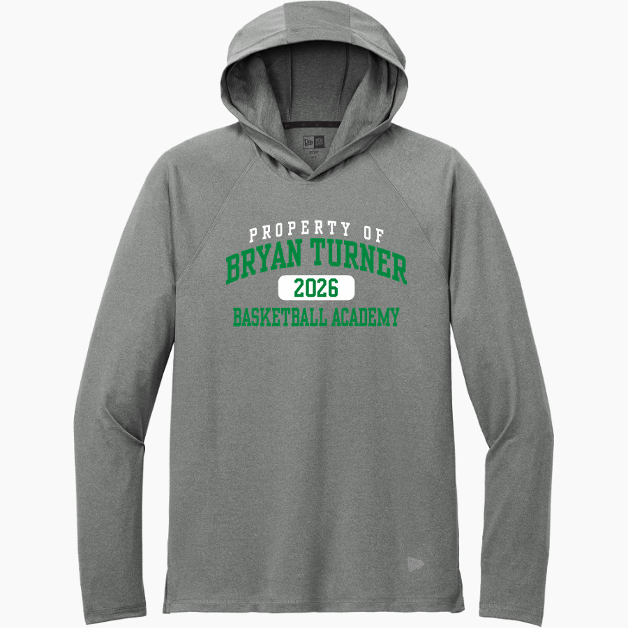 BRYAN TURNER BASKETBALL ACADEMY <span class="pdp-name-mascot">BRYAN TURNER BASKETBALL ACADEMY</span> New Era Men's Long Sleeve Power Hoodie