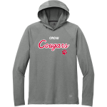 CROW HIGH SCHOOL Cougars Online Store <span class="pdp-name-mascot">CROW COUGARS</span> New Era Men's Long Sleeve Power Hoodie Front Thumbnail