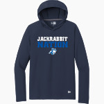 Kansas Jackrabbits New Era Men's Long Sleeve Power Hoodie Front Thumbnail