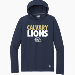 Calvary Lions <span class="pdp-name-mascot">Calvary Lions</span> New Era Men's Long Sleeve Power Hoodie Front Thumbnail