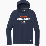 Macalester Scots <span class="pdp-name-mascot">Macalester Scots</span> New Era Men's Long Sleeve Power Hoodie Front Thumbnail