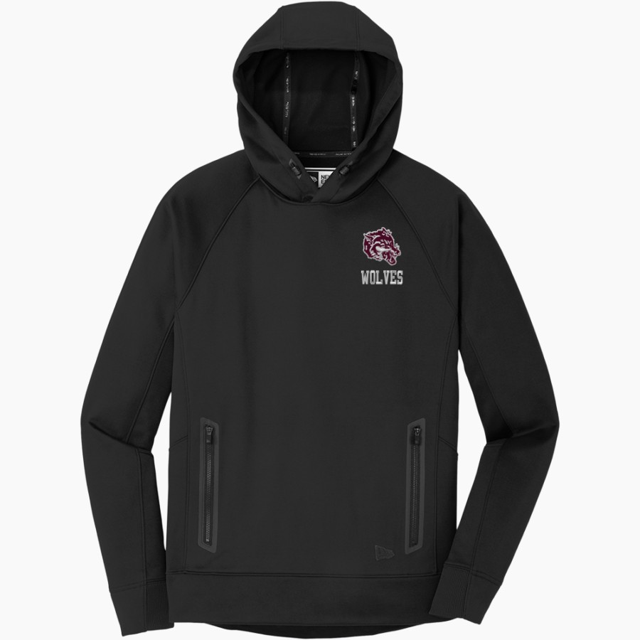 WINNECONNE HIGH SCHOOL WOLVES <span class="pdp-name-mascot">WINNECONNE WOLVES</span> New Era Venue Fleece Pullover Hoodie