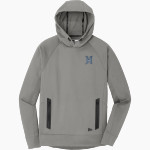 HAMPTON HIGH SCHOOL BULLDOGS <span class="pdp-name-mascot">HAMPTON BULLDOGS</span> New Era Venue Fleece Pullover Hoodie Front Thumbnail