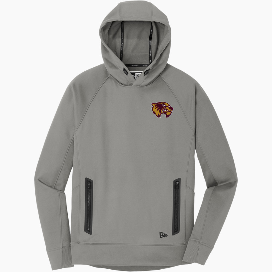 Au Gres-Sims HIGH SCHOOL WOLVERINES <span class="pdp-name-mascot">AU GRES - SIMS WOLVERINES</span> New Era Venue Fleece Pullover Hoodie