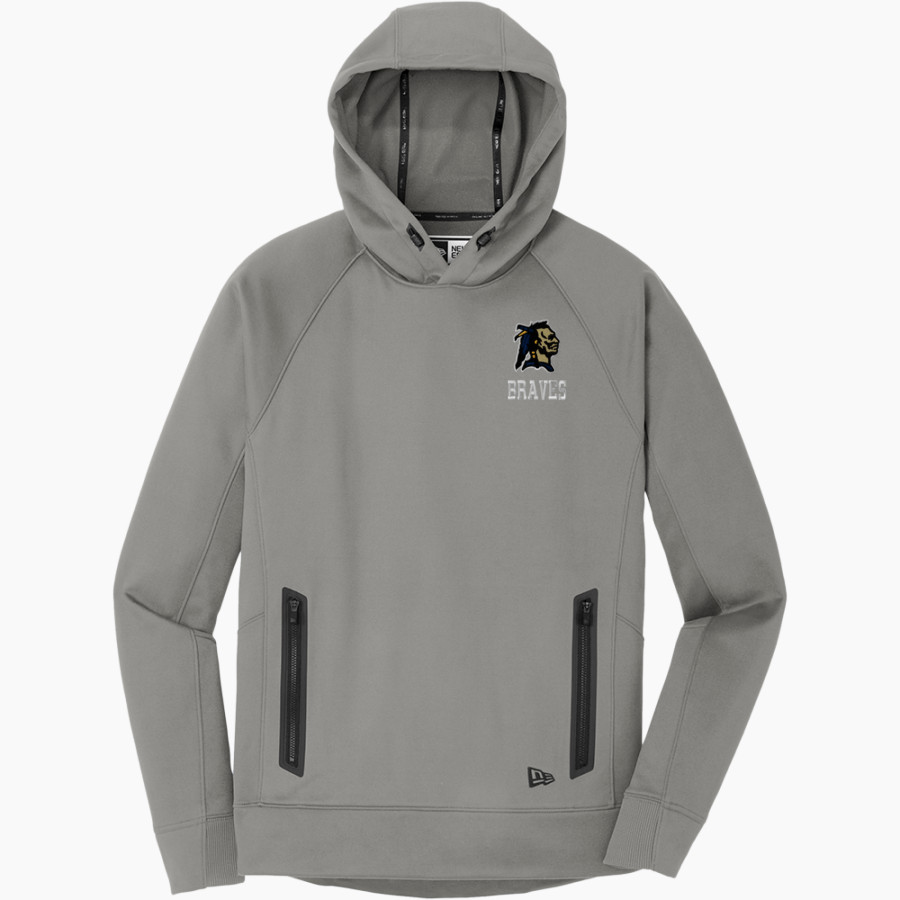 Grant County Braves The Official Online Store <span class="pdp-name-mascot">Grant County Braves</span> New Era Venue Fleece Pullover Hoodie