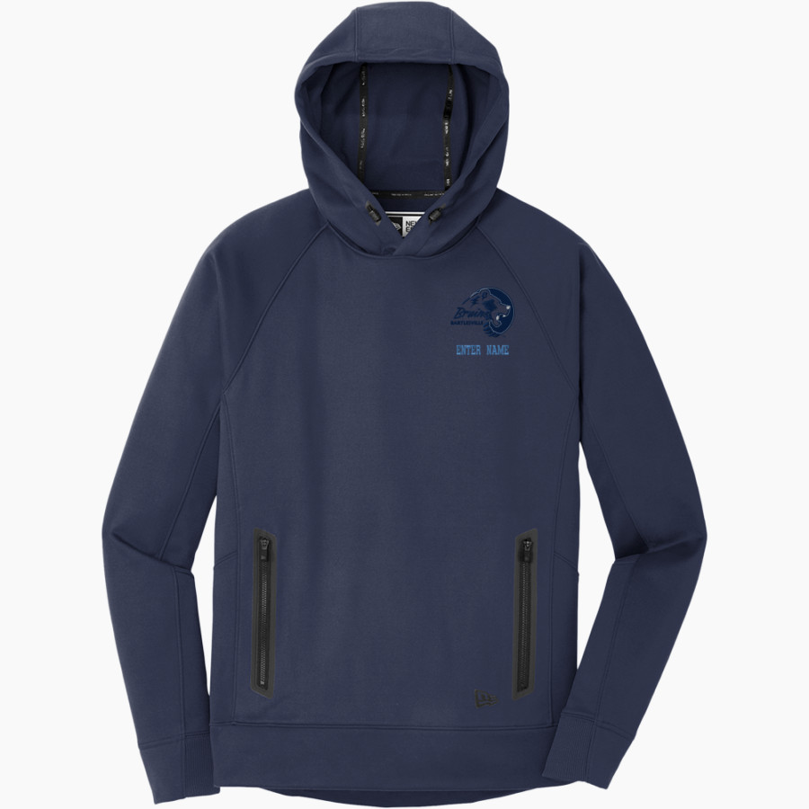 BARTLESVILLE HIGH SCHOOL BRUINS New Era Venue Fleece Pullover Hoodie