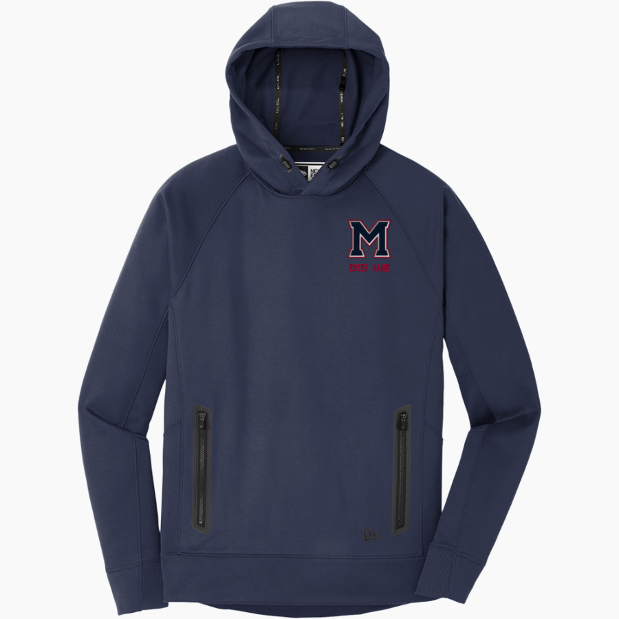 Milton Eagles <span class="pdp-name-mascot">Milton Eagles</span> New Era Venue Fleece Pullover Hoodie