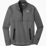 DAVIS SENIOR HIGH SCHOOL BLUE DEVILS <span class="pdp-name-mascot">DAVIS BLUE DEVILS</span> New Era Men's Venue 1/4 Zip Pullover Front Thumbnail