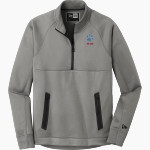 CROW HIGH SCHOOL Cougars Online Store New Era Men's Venue 1/4 Zip Pullover Front Thumbnail