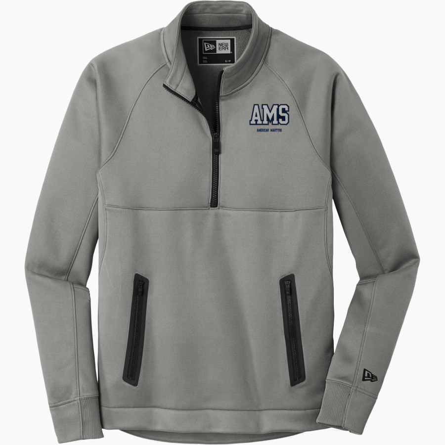 American Martyrs Mustangs New Era Men's Venue 1/4 Zip Pullover