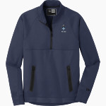 Lawrence University Vikings Online Store <span class="pdp-name-mascot">Lawrence</span> New Era Men's Venue 1/4 Zip Pullover Front Thumbnail