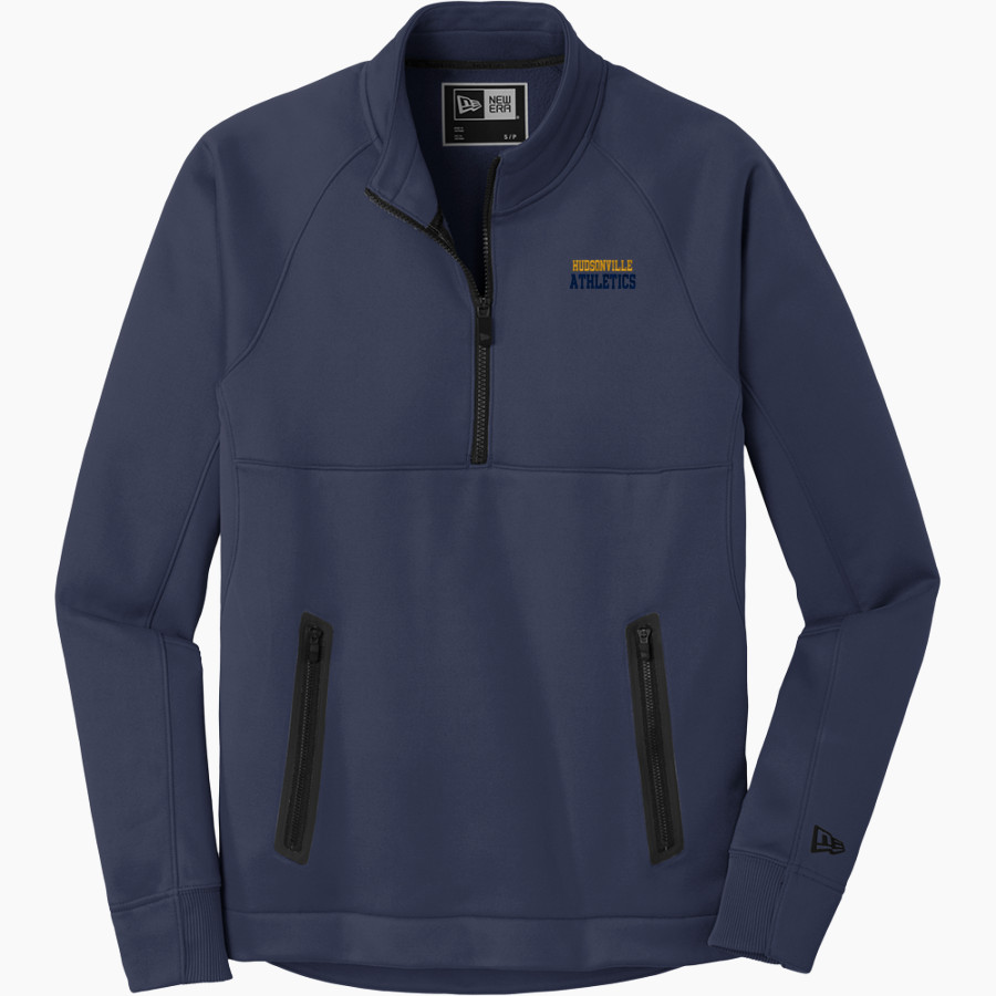 HUDSONVILLE HIGH SCHOOL EAGLES <span class="pdp-name-mascot">HUDSONVILLE EAGLES</span> New Era Men's Venue 1/4 Zip Pullover