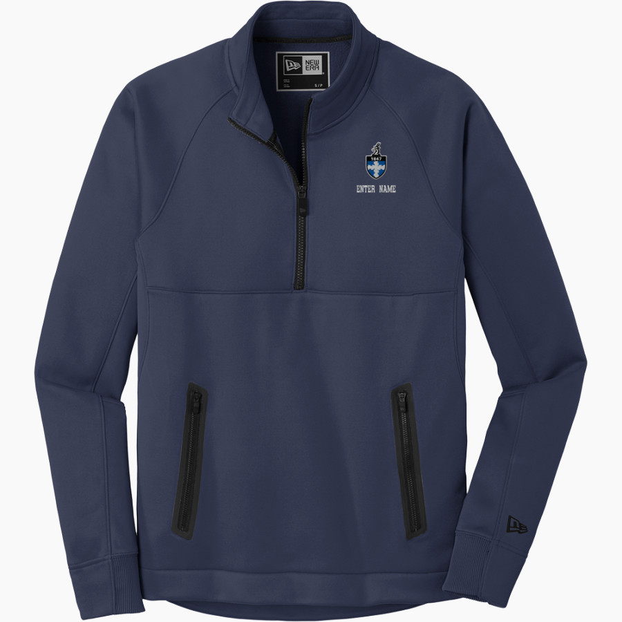Lawrence University Vikings Online Store <span class="pdp-name-mascot">Lawrence</span> New Era Men's Venue 1/4 Zip Pullover