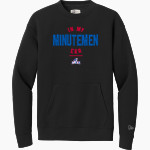 REVERE MINUTEMEN ONLINE STORE New Era Men's Heritage Fleece Pocket Crew Front Thumbnail