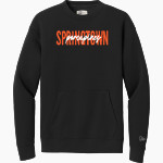 SPRINGTOWN HIGH SCHOOL PORCUPINES New Era Men's Heritage Fleece Pocket Crew Front Thumbnail