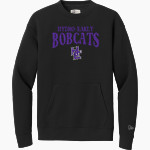 HYDRO-EAKLY HIGH SCHOOL BOBCATS New Era Men's Heritage Fleece Pocket Crew Front Thumbnail