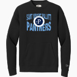 SAINT VINCENT PALLOTTI H S PANTHERS <span class="pdp-name-mascot">SAINT VINCENT PALLOTTI PANTHERS</span> New Era Men's Heritage Fleece Pocket Crew Front Thumbnail