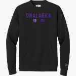 ONALASKA HIGH SCHOOL HILLTOPPERS <span class="pdp-name-mascot">ONALASKA HILLTOPPERS</span> New Era Men's Heritage Fleece Pocket Crew Front Thumbnail