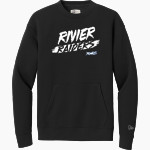 Rivier University Official Store of the Raiders <span class="pdp-name-mascot">Rivier University Raiders</span> New Era Men's Heritage Fleece Pocket Crew Front Thumbnail