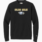 BETHPAGE HIGH SCHOOL GOLDEN EAGLES <span class="pdp-name-mascot">BETHPAGE GOLDEN EAGLES</span> New Era Men's Heritage Fleece Pocket Crew Front Thumbnail