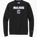 Cornell Rams <span class="pdp-name-mascot">Cornell Rams</span> New Era Men's Heritage Fleece Pocket Crew Front Thumbnail
