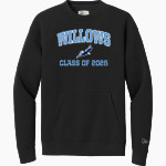 WILLOWS ACADEMY Eagles <span class="pdp-name-mascot">Willows Eagles</span> New Era Men's Heritage Fleece Pocket Crew Front Thumbnail