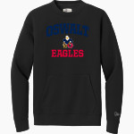 Oswalt Eagles <span class="pdp-name-mascot">Oswalt Academy Eagles</span> New Era Men's Heritage Fleece Pocket Crew Front Thumbnail