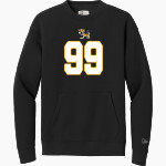 Fort Hays State University Tigers New Era Men's Heritage Fleece Pocket Crew Front Thumbnail