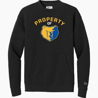 New Era Men's Heritage Fleece Pocket Crew