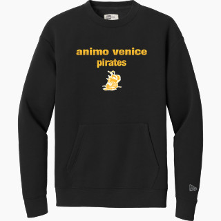 New Era Men's Heritage Fleece Pocket Crew