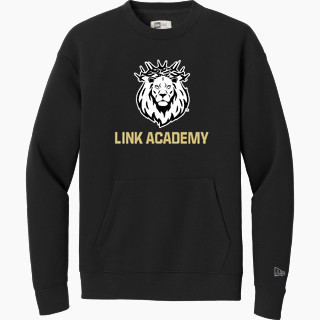 New Era Men's Heritage Fleece Pocket Crew