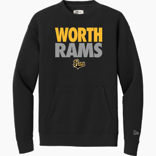 New Era Men's Heritage Fleece Pocket Crew