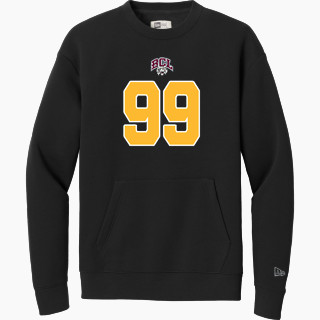 New Era Men's Heritage Fleece Pocket Crew