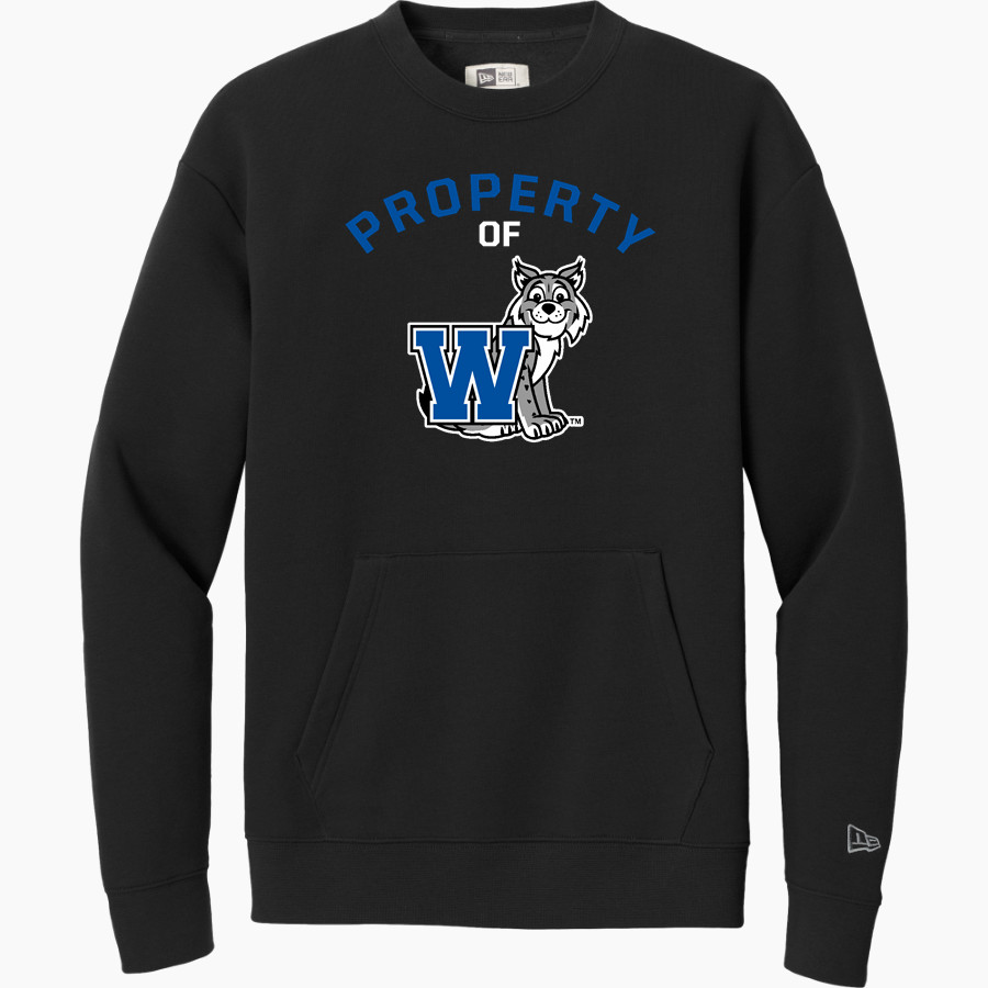 Winfield Elementary Wildcats <span class="pdp-name-mascot">Winfield Elementary Wildcats</span> New Era Men's Heritage Fleece Pocket Crew