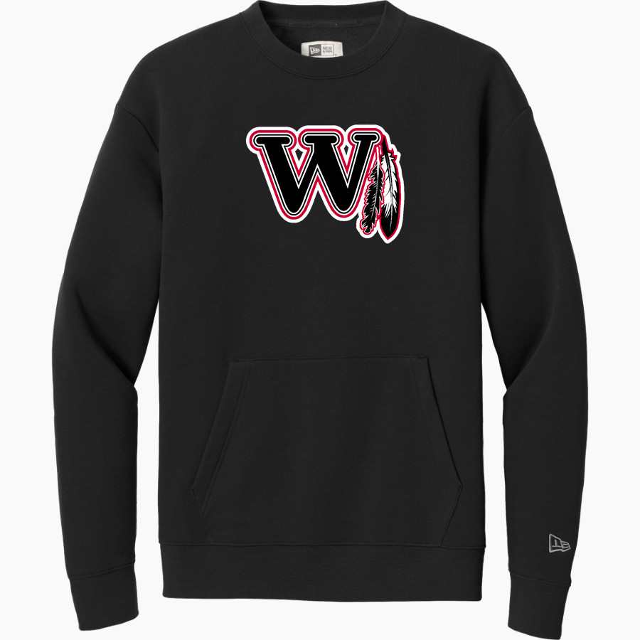 WEEHAWKEN HIGH SCHOOL Weehawken <span class="pdp-name-mascot">WEEHAWKEN INDIANS</span> New Era Men's Heritage Fleece Pocket Crew