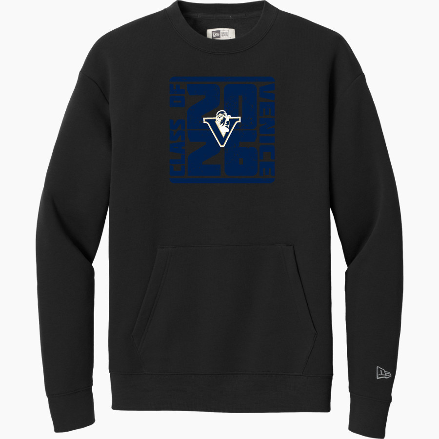 VENICE HIGH SCHOOL GONDOLIERS <span class="pdp-name-mascot">VENICE GONDOLIERS</span> New Era Men's Heritage Fleece Pocket Crew