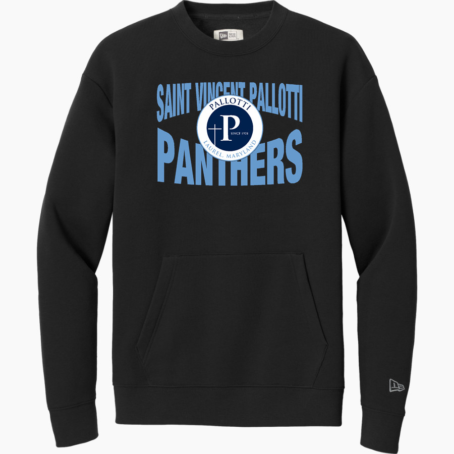 SAINT VINCENT PALLOTTI H S PANTHERS <span class="pdp-name-mascot">SAINT VINCENT PALLOTTI PANTHERS</span> New Era Men's Heritage Fleece Pocket Crew