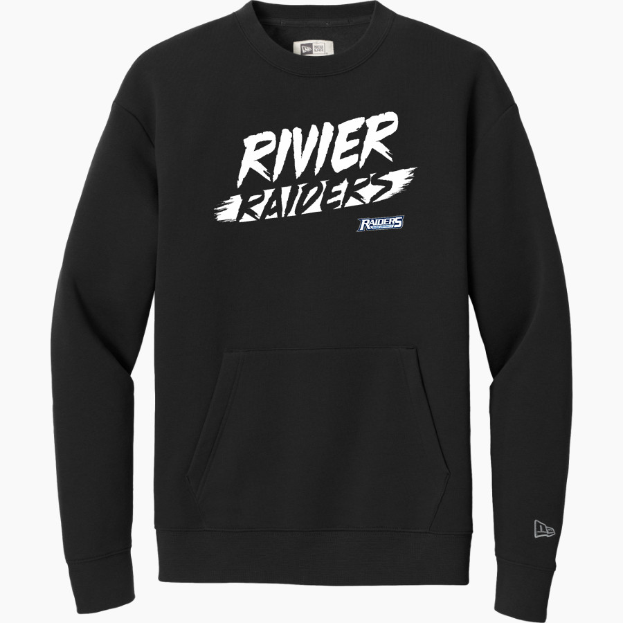 Rivier University Official Store of the Raiders <span class="pdp-name-mascot">Rivier University Raiders</span> New Era Men's Heritage Fleece Pocket Crew