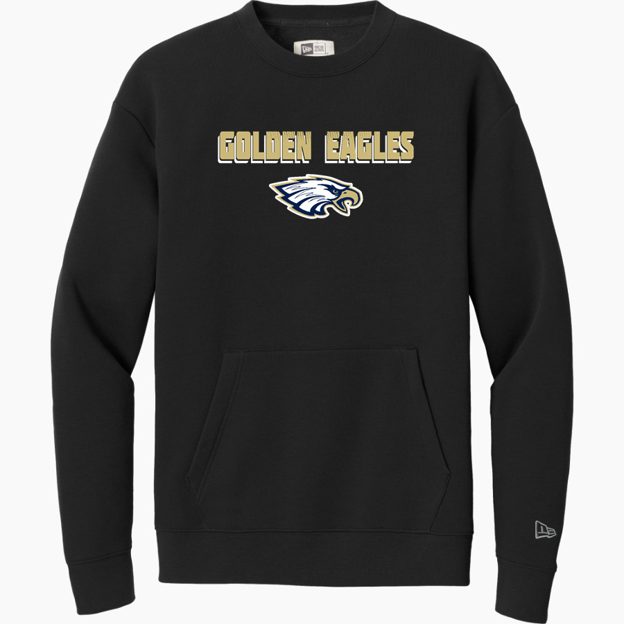 BETHPAGE HIGH SCHOOL GOLDEN EAGLES <span class="pdp-name-mascot">BETHPAGE GOLDEN EAGLES</span> New Era Men's Heritage Fleece Pocket Crew