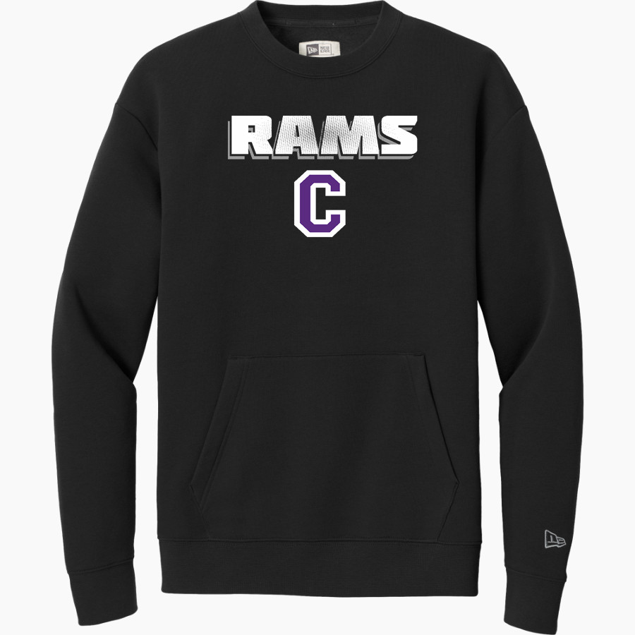 Cornell Rams <span class="pdp-name-mascot">Cornell Rams</span> New Era Men's Heritage Fleece Pocket Crew