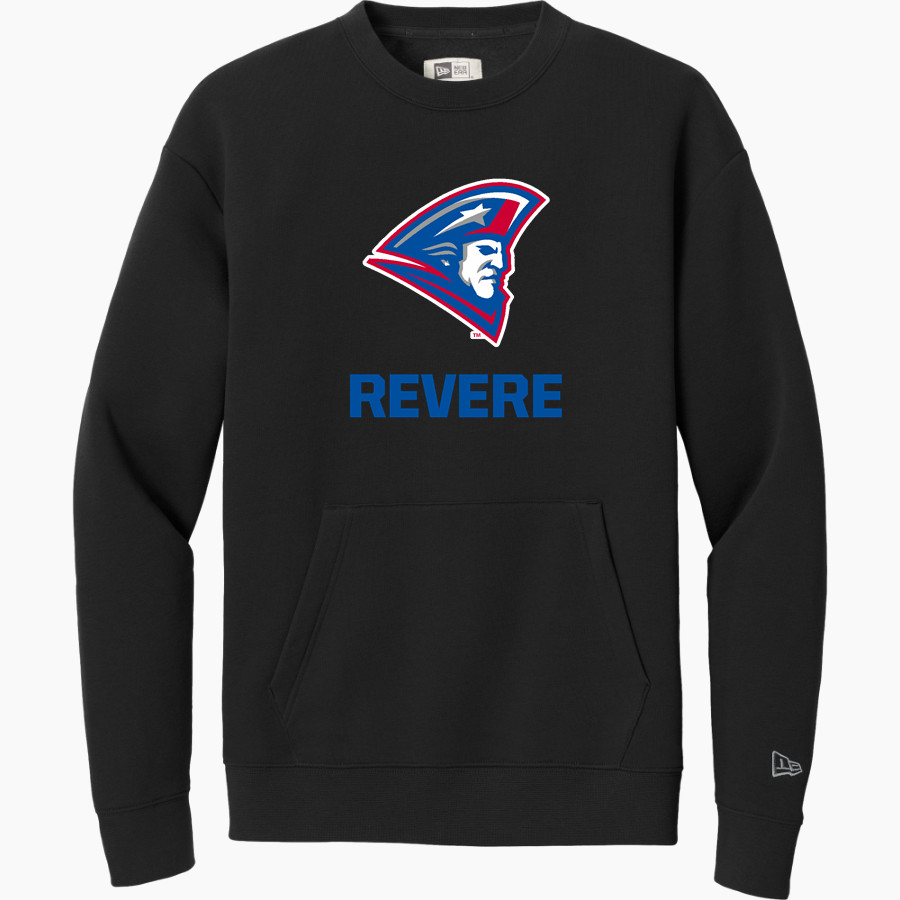 REVERE MINUTEMEN ONLINE STORE New Era Men's Heritage Fleece Pocket Crew